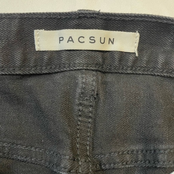 Pacsun size 28 black skinny jean’s - Picture 6 of 8